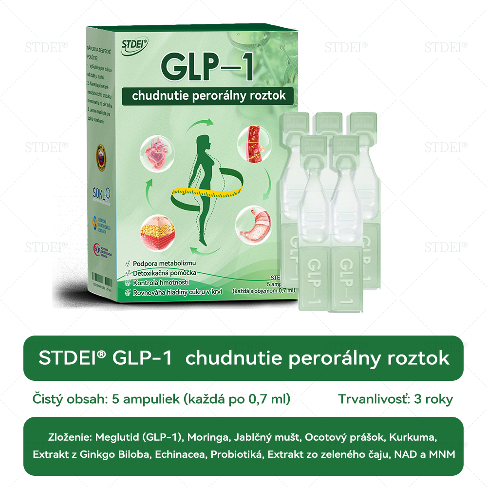✅ Odporúča viac ako 100 000 ľudí | Oficiálny obchod | 𝐒𝐓𝐃𝐄𝐈® 👨‍👧‍👧👨‍👧‍👧 𝐆𝐋𝐏-𝟏  𝐜𝐡𝐮𝐝𝐧𝐮𝐭𝐢𝐞 𝐩𝐞𝐫𝐨𝐫á𝐥𝐧𝐲 𝐫𝐨𝐳𝐭𝐨𝐤 - Obezita, kardiovaskulárne ochorenia, cukrovka, spánkové dýchanie, problémy s kĺbmi a ďalšie