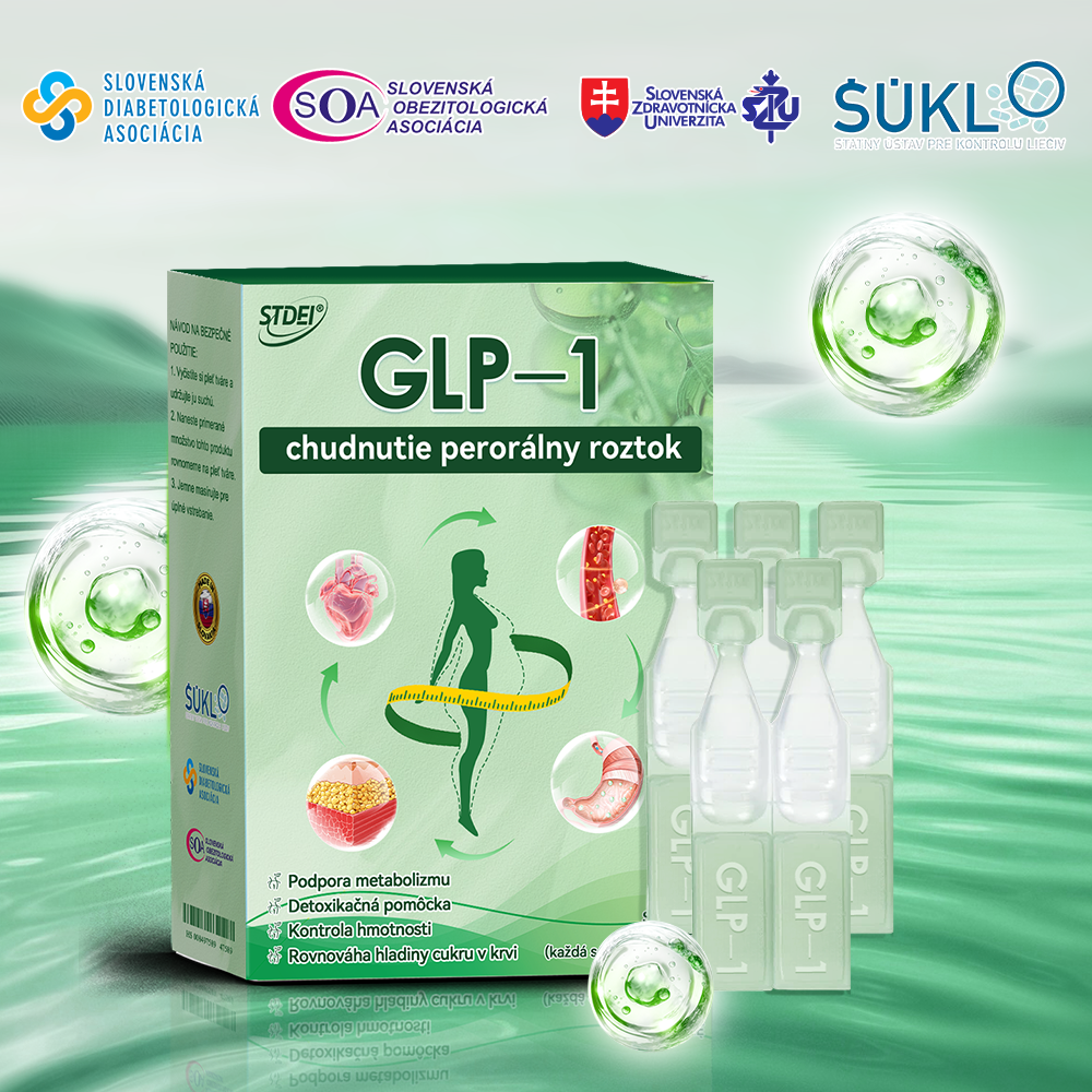 ✅ Odporúča viac ako 100 000 ľudí | Oficiálny obchod | 𝐒𝐓𝐃𝐄𝐈® 👨‍👧‍👧👨‍👧‍👧 𝐆𝐋𝐏-𝟏  𝐜𝐡𝐮𝐝𝐧𝐮𝐭𝐢𝐞 𝐩𝐞𝐫𝐨𝐫á𝐥𝐧𝐲 𝐫𝐨𝐳𝐭𝐨𝐤 - Obezita, kardiovaskulárne ochorenia, cukrovka, spánkové dýchanie, problémy s kĺbmi a ďalšie