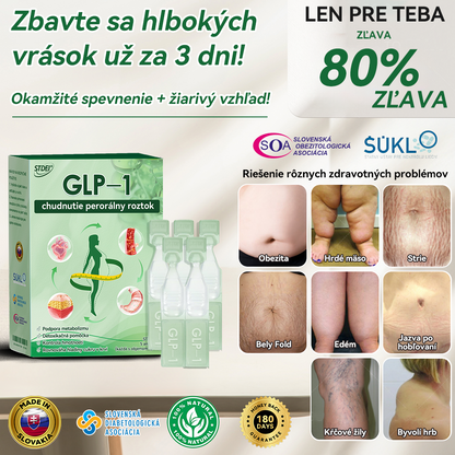 ✅ Odporúča viac ako 100 000 ľudí | Oficiálny obchod | 𝐒𝐓𝐃𝐄𝐈® 👨‍👧‍👧👨‍👧‍👧 𝐆𝐋𝐏-𝟏  𝐜𝐡𝐮𝐝𝐧𝐮𝐭𝐢𝐞 𝐩𝐞𝐫𝐨𝐫á𝐥𝐧𝐲 𝐫𝐨𝐳𝐭𝐨𝐤 - Obezita, kardiovaskulárne ochorenia, cukrovka, spánkové dýchanie, problémy s kĺbmi a ďalšie