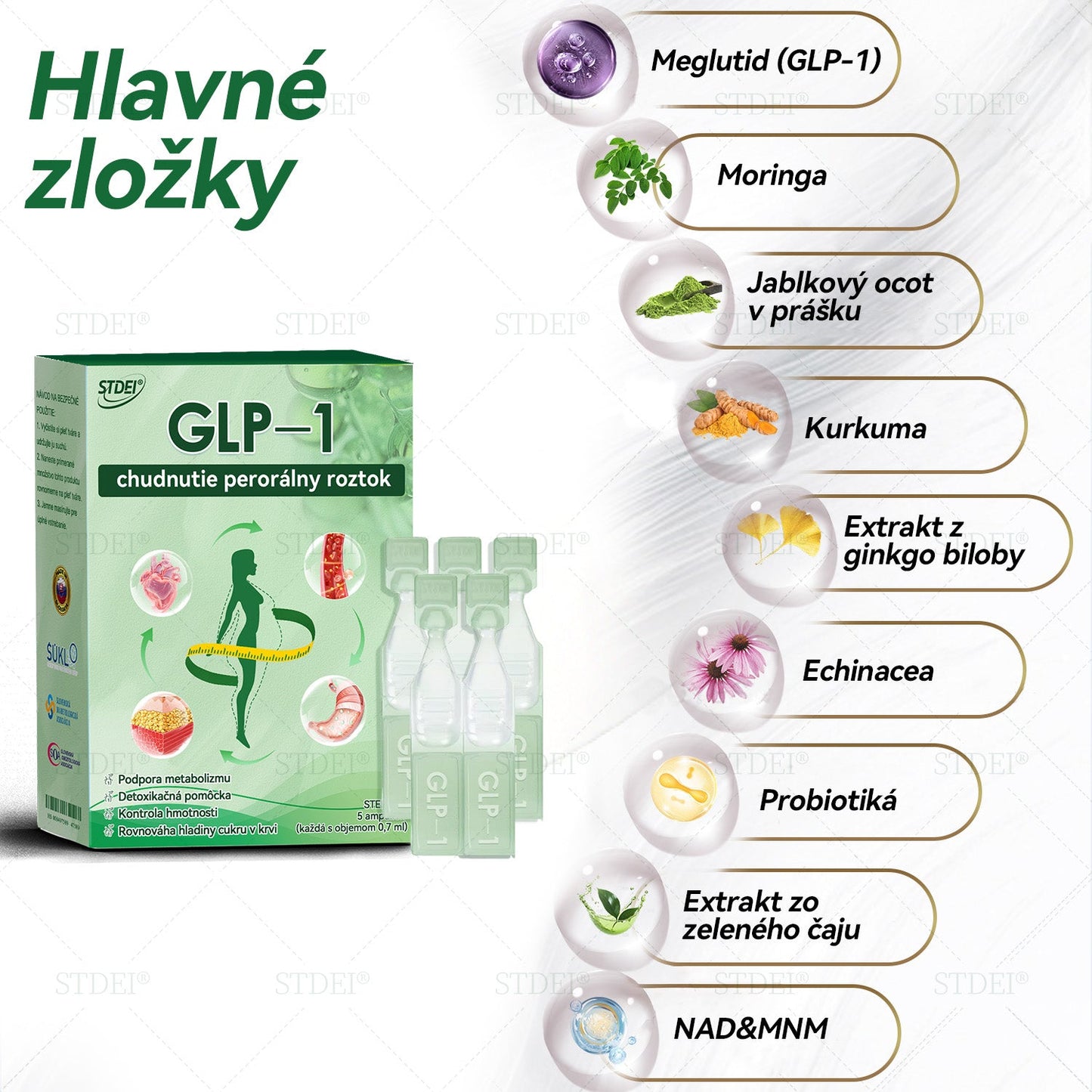 ✅ Odporúča viac ako 100 000 ľudí | Oficiálny obchod | 𝐒𝐓𝐃𝐄𝐈® 👨‍👧‍👧👨‍👧‍👧 𝐆𝐋𝐏-𝟏  𝐜𝐡𝐮𝐝𝐧𝐮𝐭𝐢𝐞 𝐩𝐞𝐫𝐨𝐫á𝐥𝐧𝐲 𝐫𝐨𝐳𝐭𝐨𝐤 - Obezita, kardiovaskulárne ochorenia, cukrovka, spánkové dýchanie, problémy s kĺbmi a ďalšie
